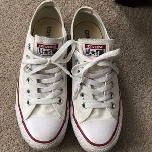 Classic White Converse All Star
